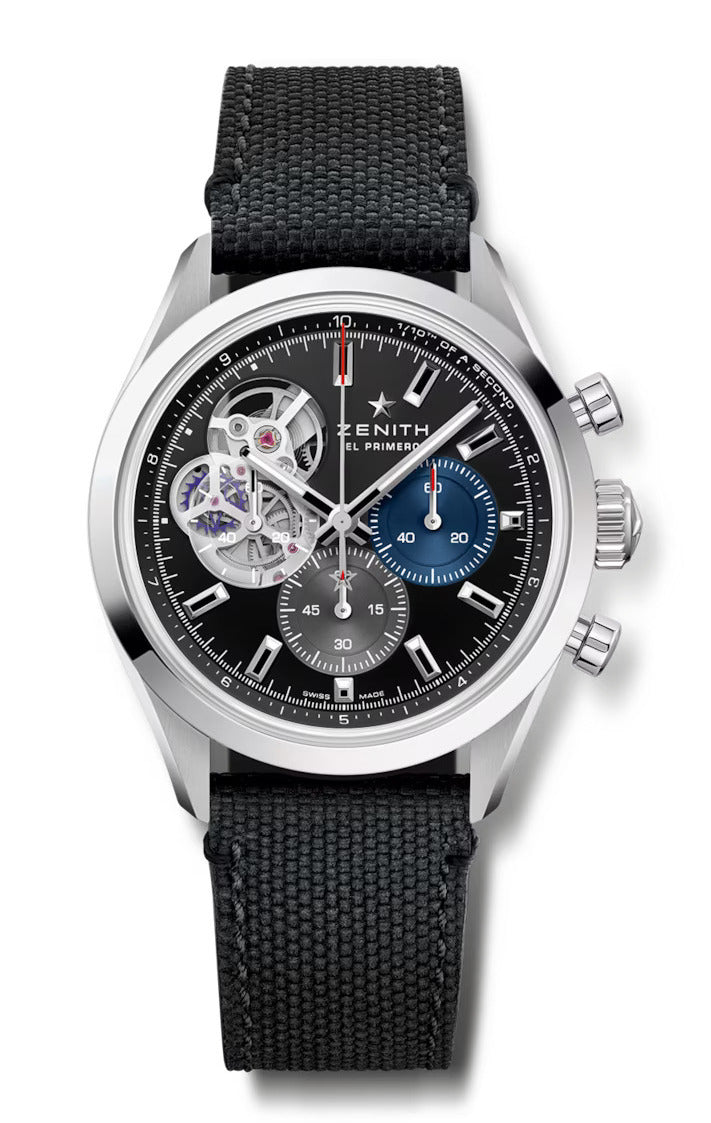 Zenith Chronomaster Open Stainless Steel Men's Watch