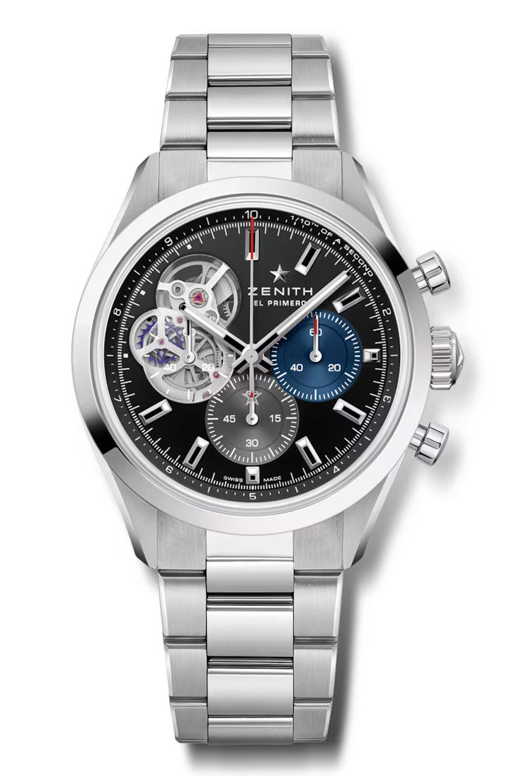 Zenith Chronomaster Open Stainless Steel Men's Watch