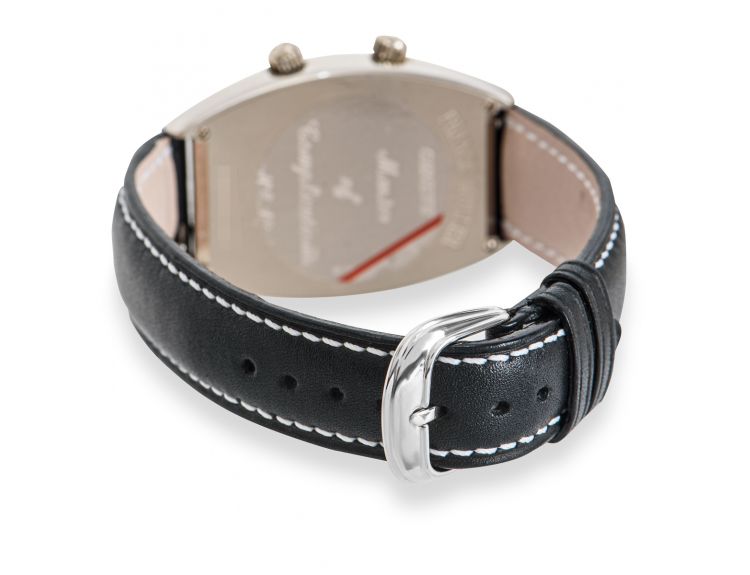 Franck Muller Cintree Curvex Big Ben Alarm 18K White Gold Mens Watch - Premium Luxury Product