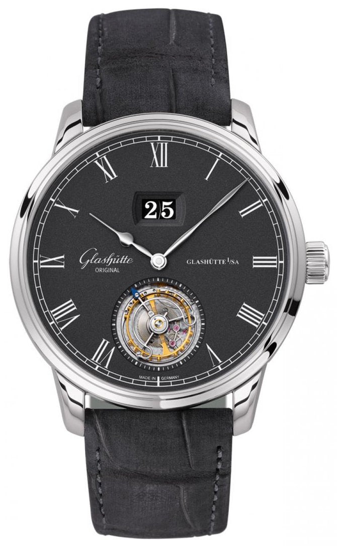 Glashutte Original Senator Tourbillon White Gold Men's Watch - Premium Luxury Product