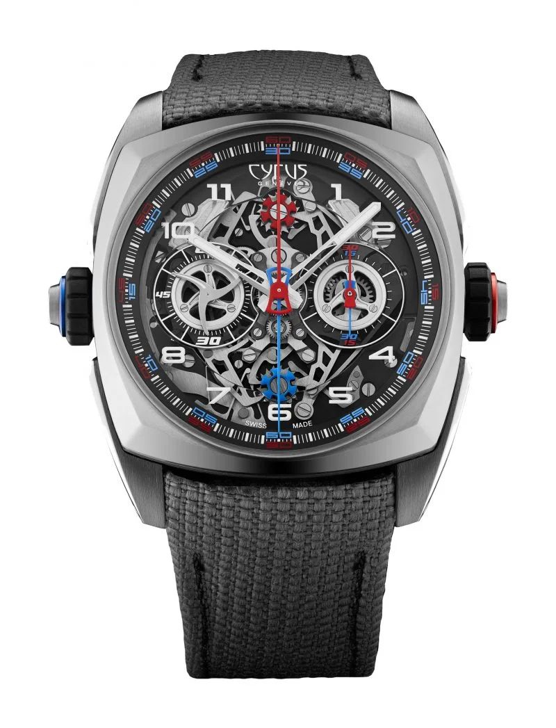 Cyrus Klepcys Dice Titanium Men's Watch - Premium Luxury Product