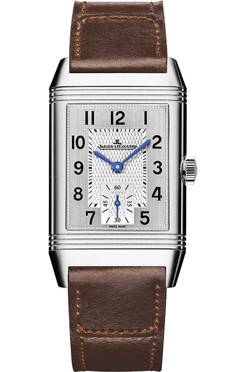 Jaeger-Lecoultre Reverso Classic  Monoface Small Seconds Stainless steel Men's Watch - Premium Luxury Product