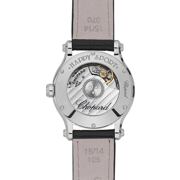 Chopard Happy Sport Stainlees steel & Diamonds Ladies Watch