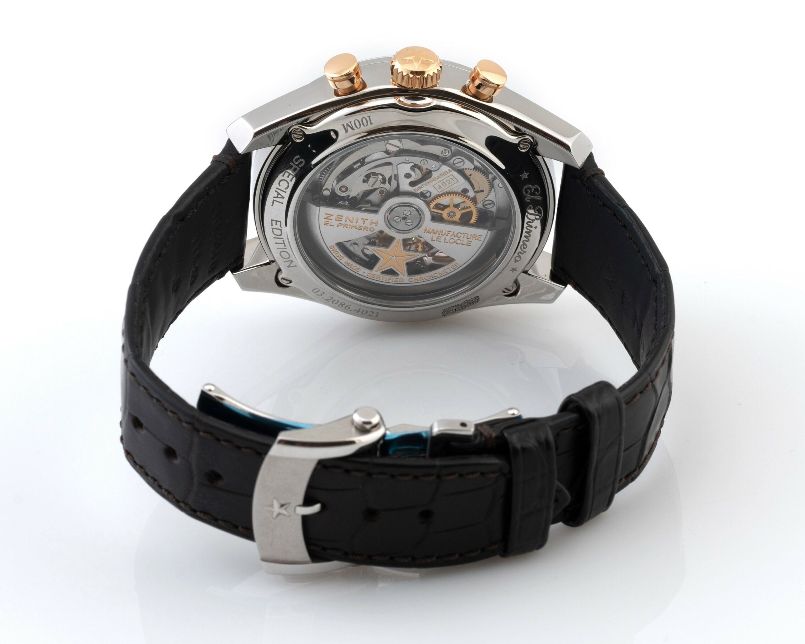 Zenith Cronomaster El Primero Stainless Steel & 18K Rose gold Men's Watch