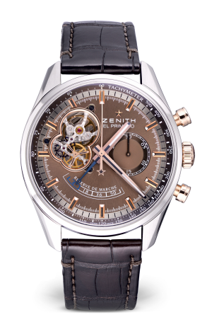 Zenith Cronomaster El Primero Stainless Steel & 18K Rose gold Men's Watch