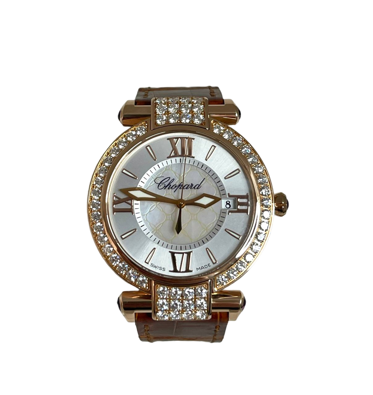 Chopard Imperiale Quartz 18K Rose Gold & Diamonds Lady's Watch