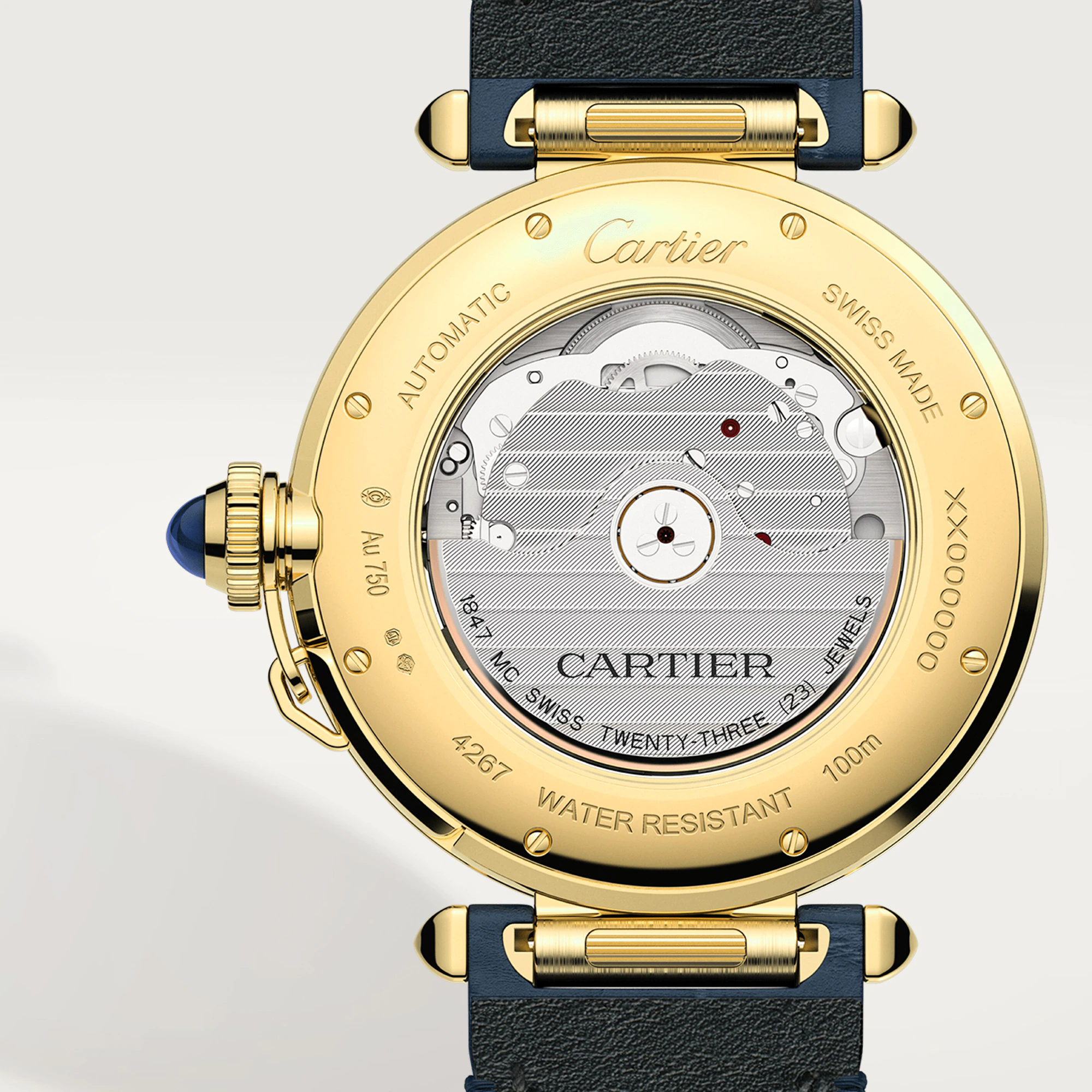 Cartier Pasha de Cartier 41mm 18K Yellow Gold  Men's Watch