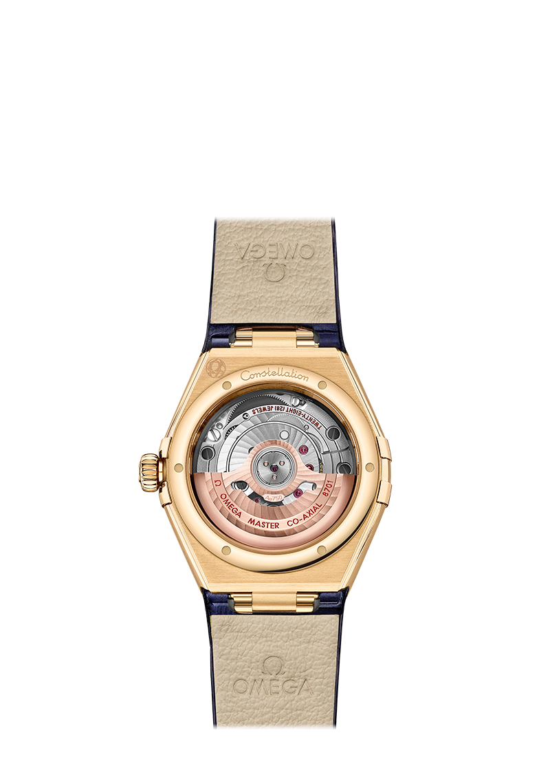 Omega Constellation Co-Axial Master Chronometer Yellow Gold & Diamonds Lady’s Watch - Premium Luxury Product