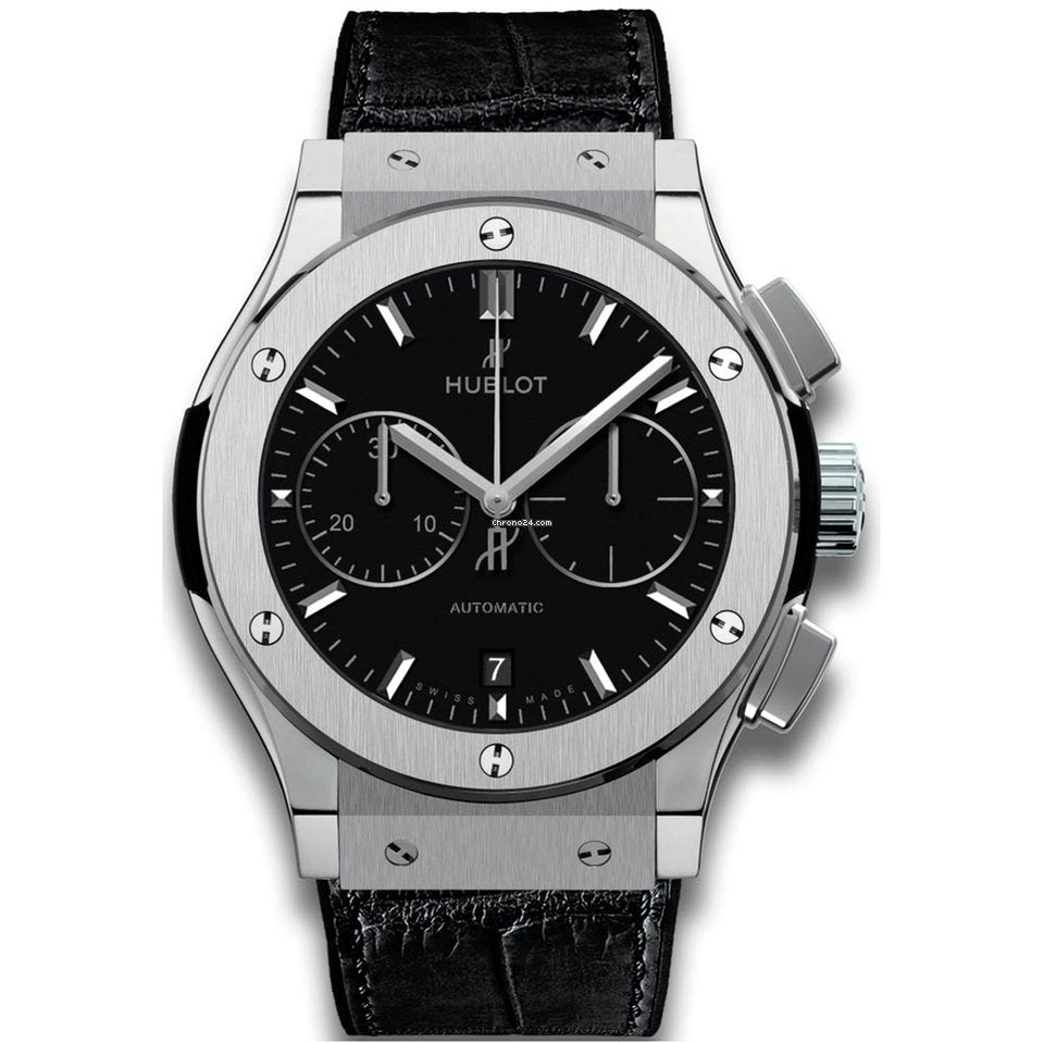 Hublot Classic Fusion Chronograph Titanium Men's Watch - Premium Luxury Product