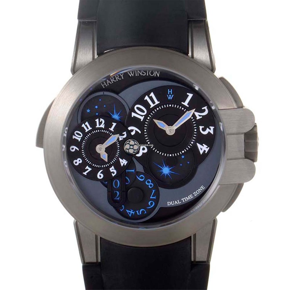Harry Winston: Project Z4 Ocean Dual Time Limited Edition Men`s Watch