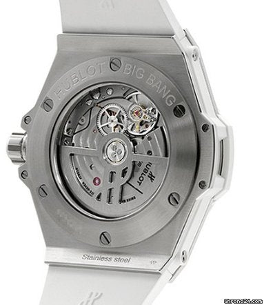 Hublot Big Bang 39mm One Click Steel White Diamonds Automatic Watch