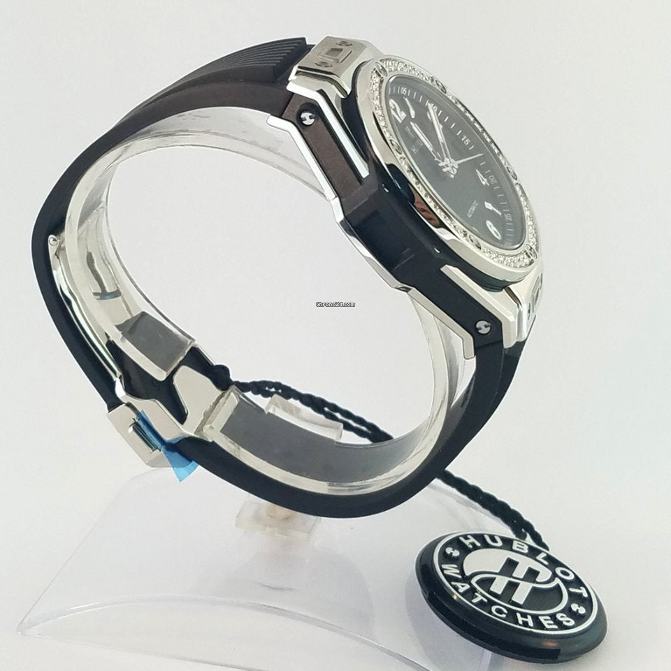 Hublot Big Bang 39mm One Click Steel Diamonds Automatic Watch
