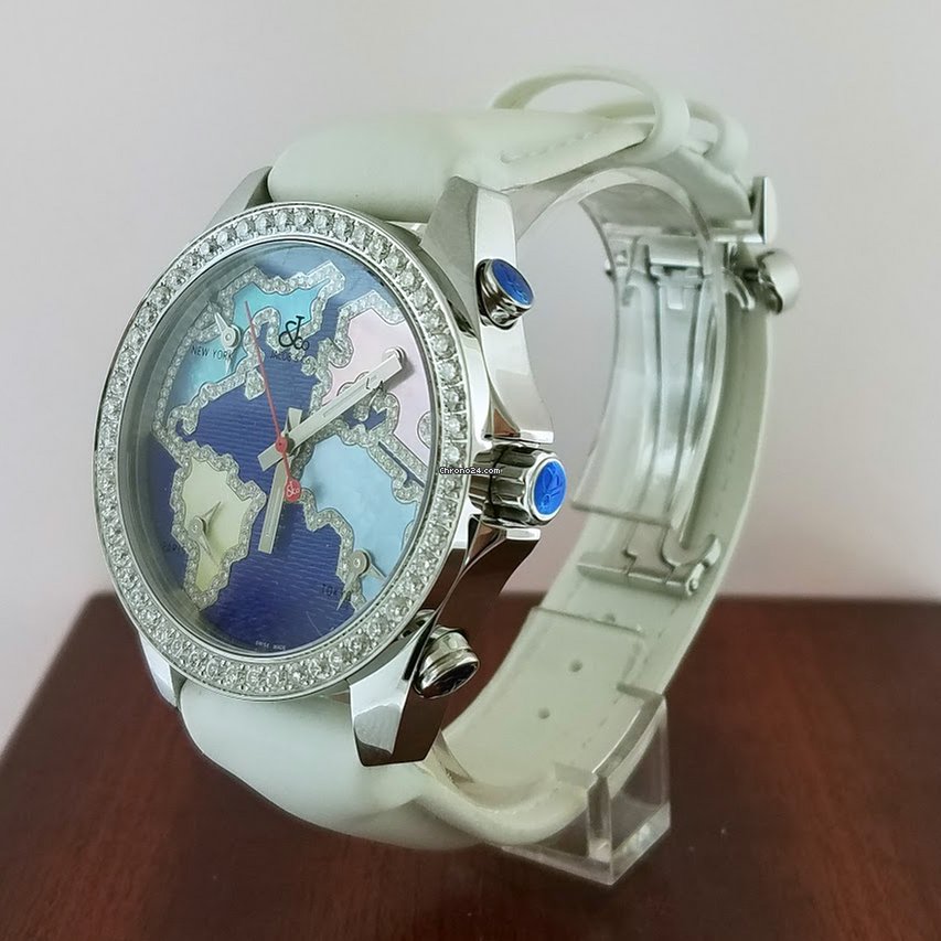 Jacob and Co Five Time Zone Stainless Steel Watch