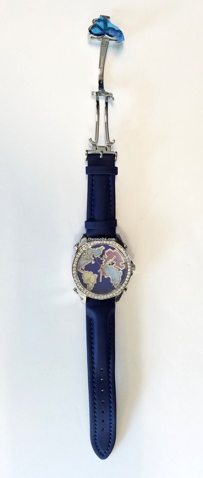 Jacob and Co Five Time Zone Stainless Steel Watch