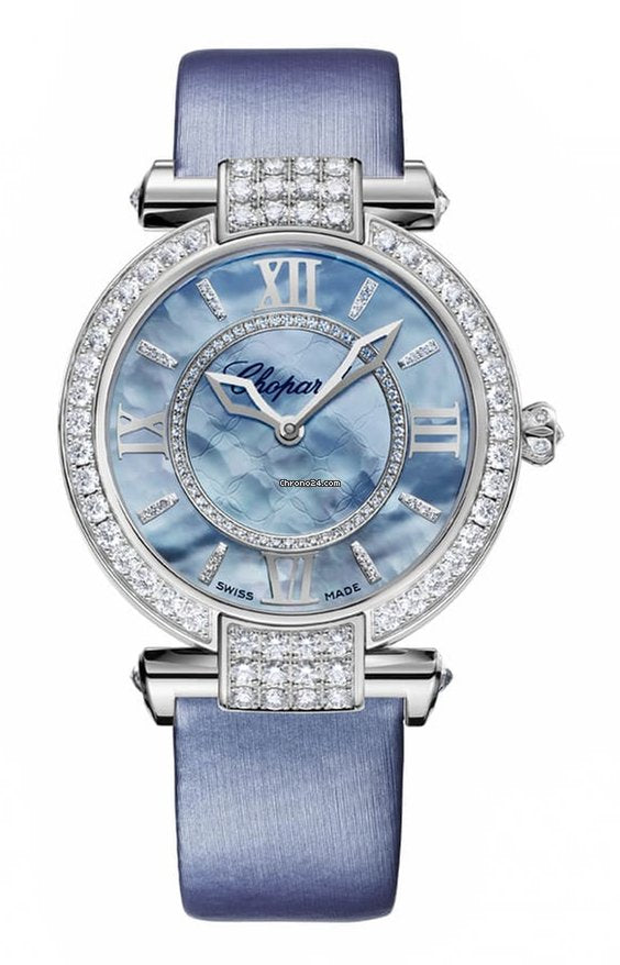 Chopard Imperiale 18K White Gold & Diamonds Ladies Watch - Premium Luxury Product