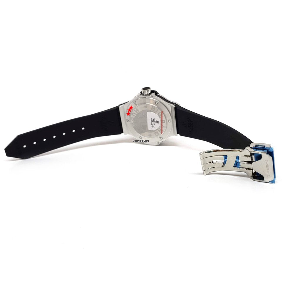 Hublot  Big Bang 38mm Stainless Steel Diamonds Ladies Watch