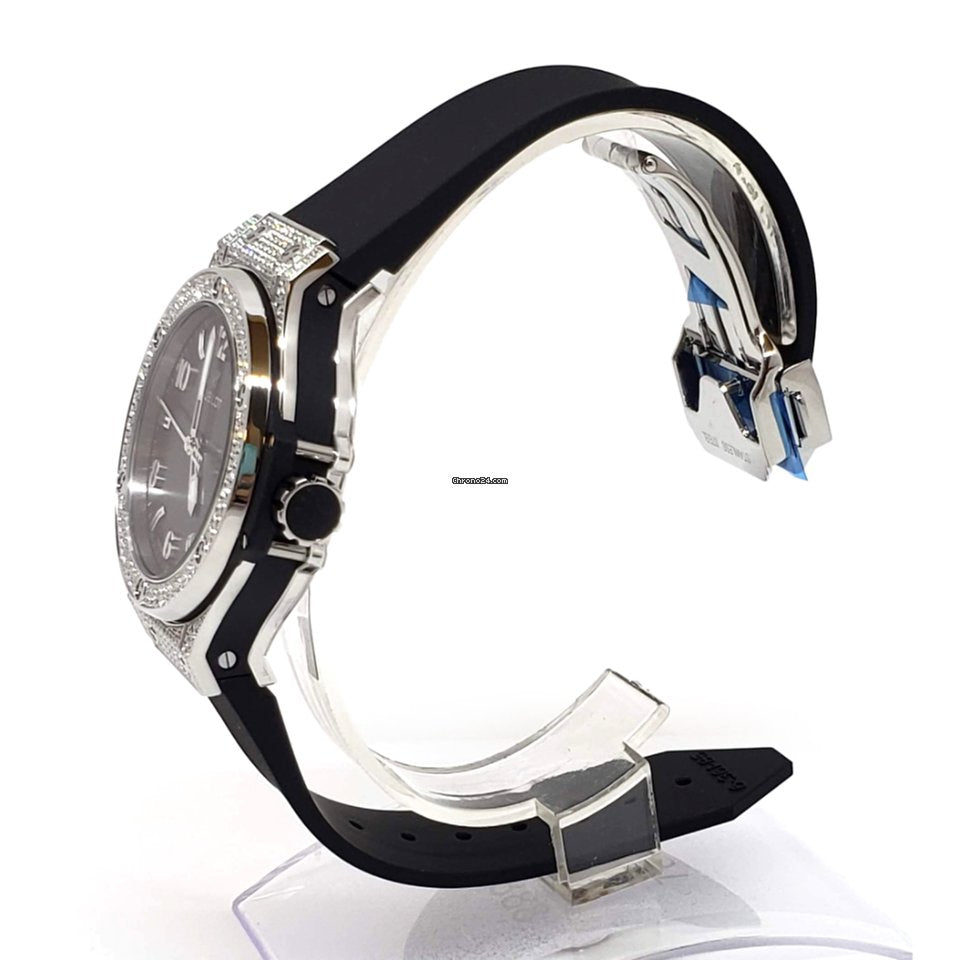 Hublot  Big Bang 38mm Stainless Steel Diamonds Ladies Watch