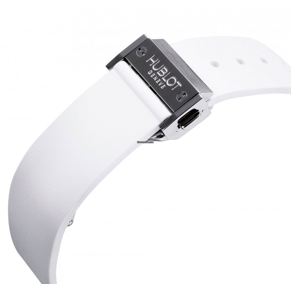 Hublot Big Bang Stainless Steel Rubber Diamonds Quartz Ladies Watch - Premium Luxury Product