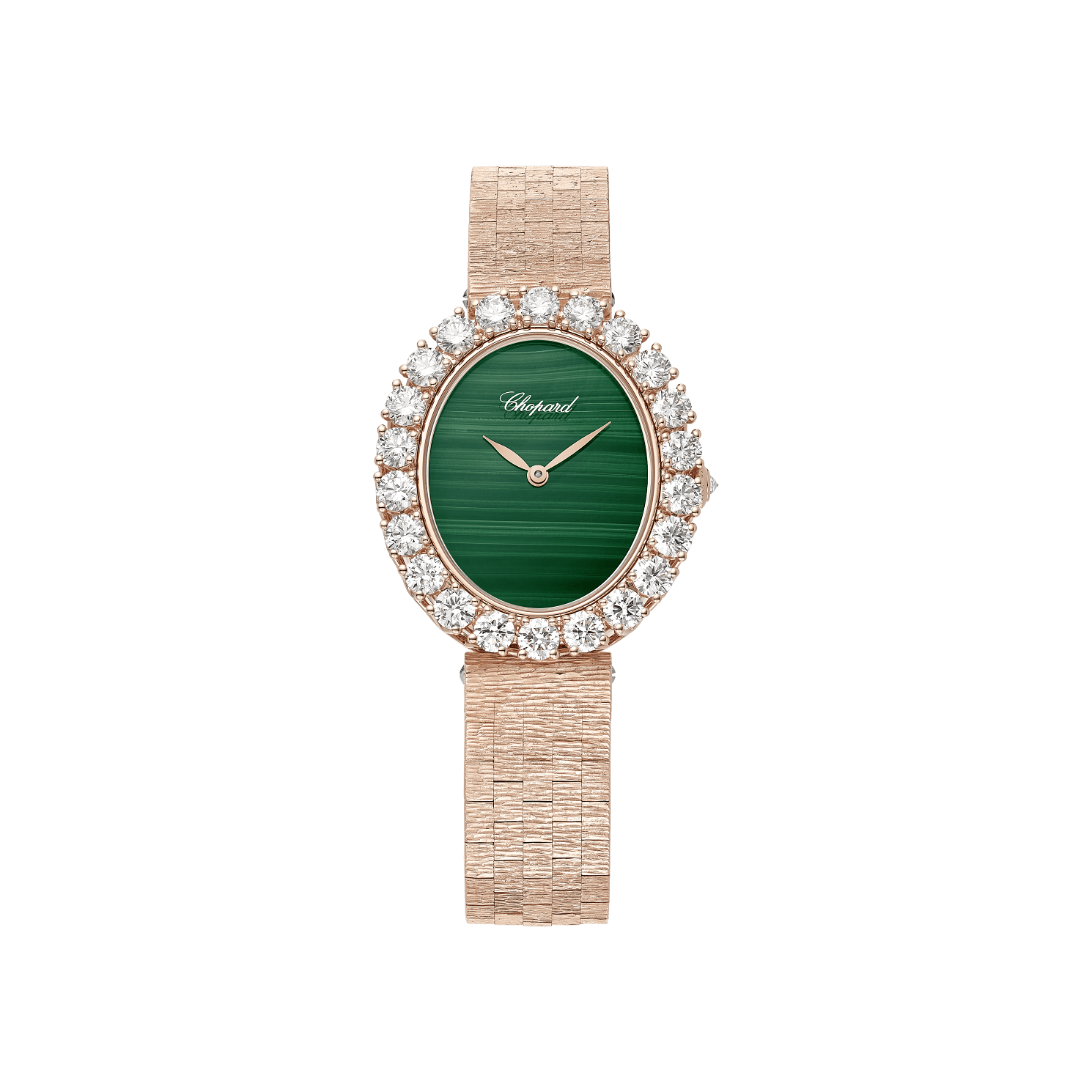 CHOPARD L'HEURE DU DIAMANT OVAL 10A384-5111 - Premium Luxury Product