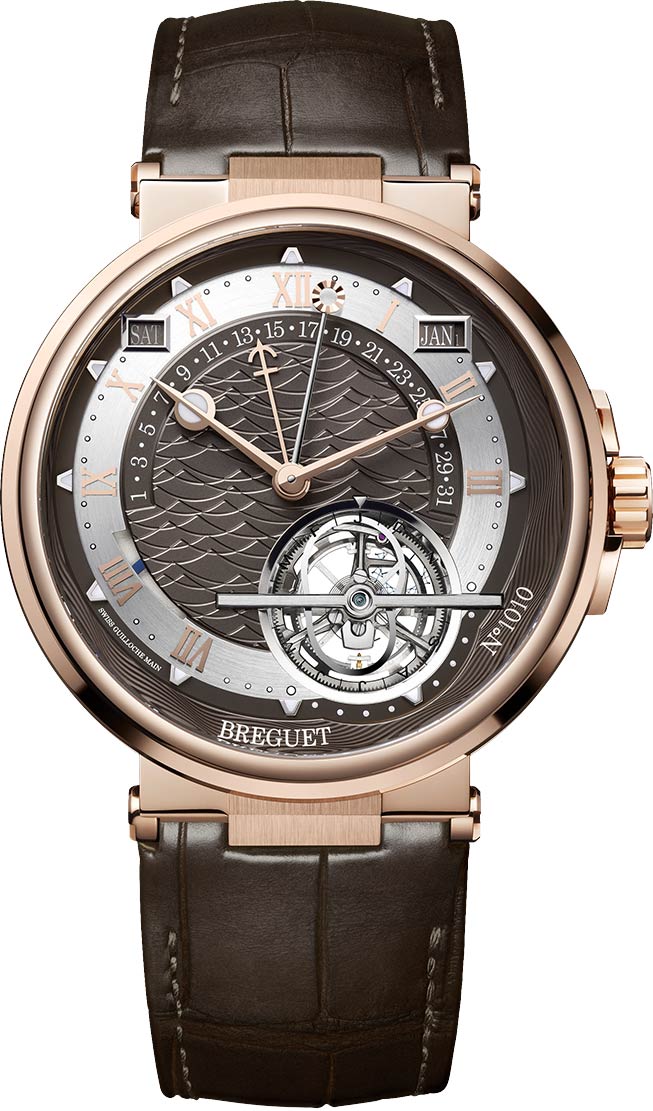 Breguet Marine 5887 18K Rose Gold Men's Watch - Premium Luxury Product
