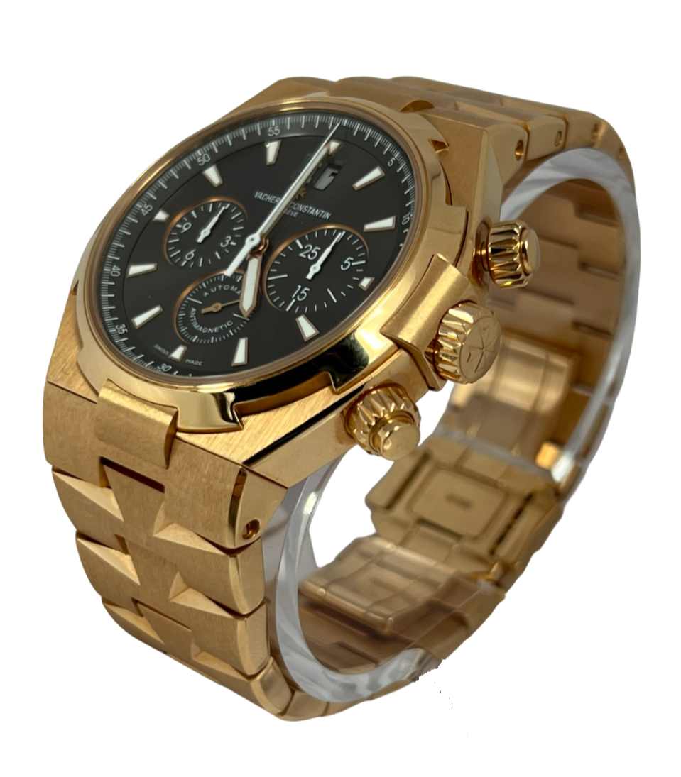 Vacheron Constantin Overseas Chronograph 18K Rose Gold Men's Watch