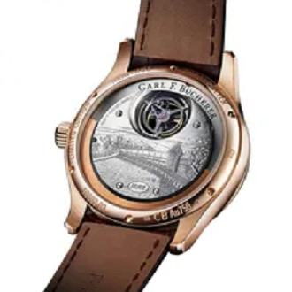 Carl F. Bucherer Haritage Tourbillon 18K Rose gold Limited Edition Men's Watch - Premium Luxury Product