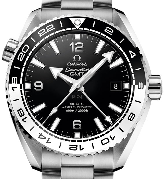 Omega Seamaster Planet Ocean Master Chronometer GMT Stainless steel & Ceramic Men's Watch