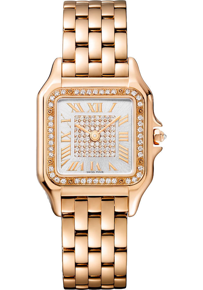 Cartier Panthère de Cartier 18K Rose Gold & Diamonds Lady's Watch - Premium Luxury Product