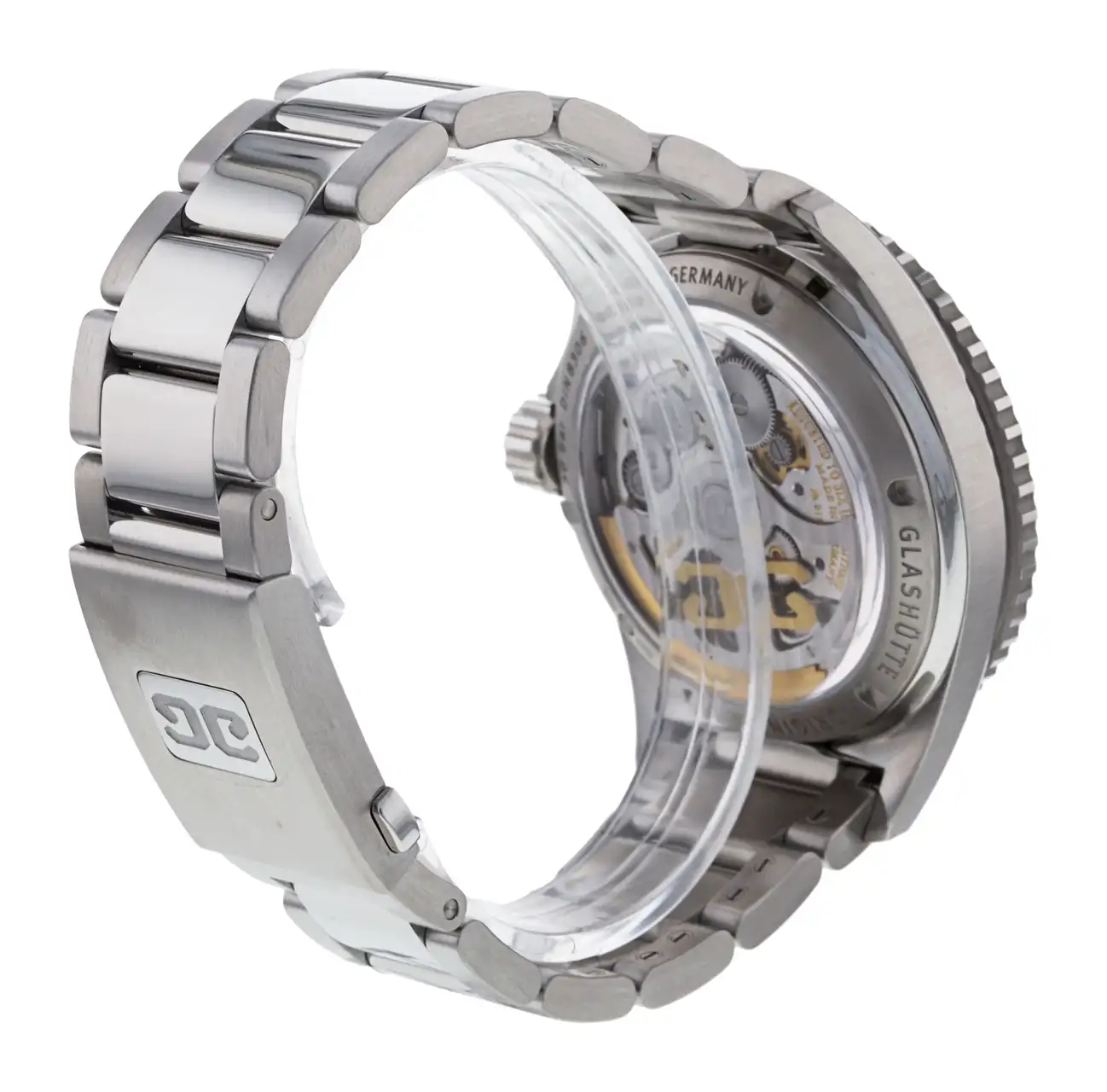 Glashutte Original Spezialist SeaQ Panorama Date Stainless steel Men's Watch - Premium Luxury Product