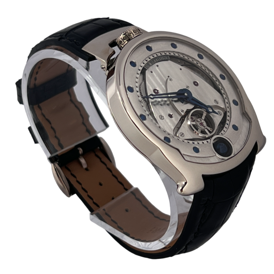 De Bethune DBS Moon Phase 18K White Gold Men's Watch