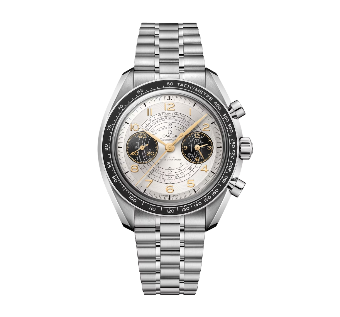 Omega Speedmaster Two Counters Chronograph Stainless steel Men's Watch - Premium Luxury Product
