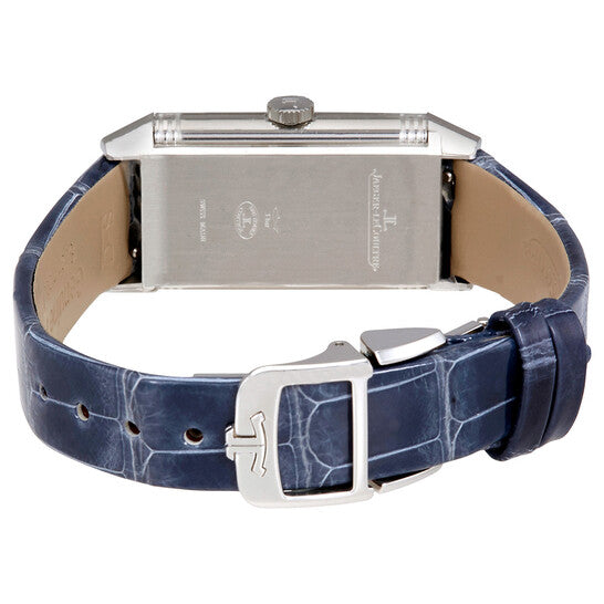 Jaeger-Lecoultre Reverso Classic Monoface Stainless steel & Diamonds Lady's Watch - Premium Luxury Product