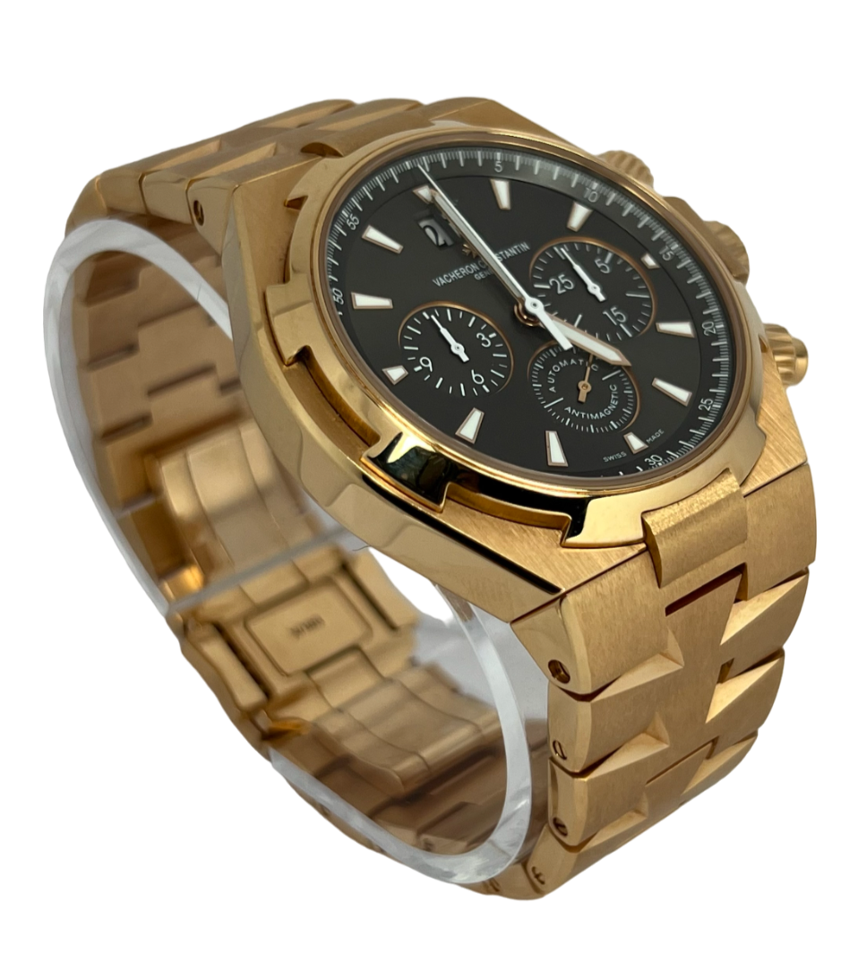 Vacheron Constantin Overseas Chronograph 18K Rose Gold Men's Watch