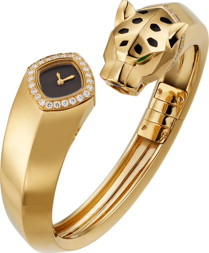 Cartier Panthere de Cartier 18K Yellow Gold & Diamonds Lady's Watch - Premium Luxury Product
