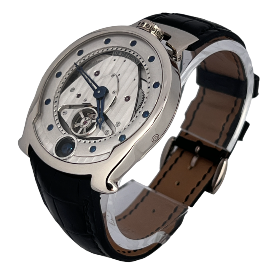 De Bethune DBS Moon Phase 18K White Gold Men's Watch