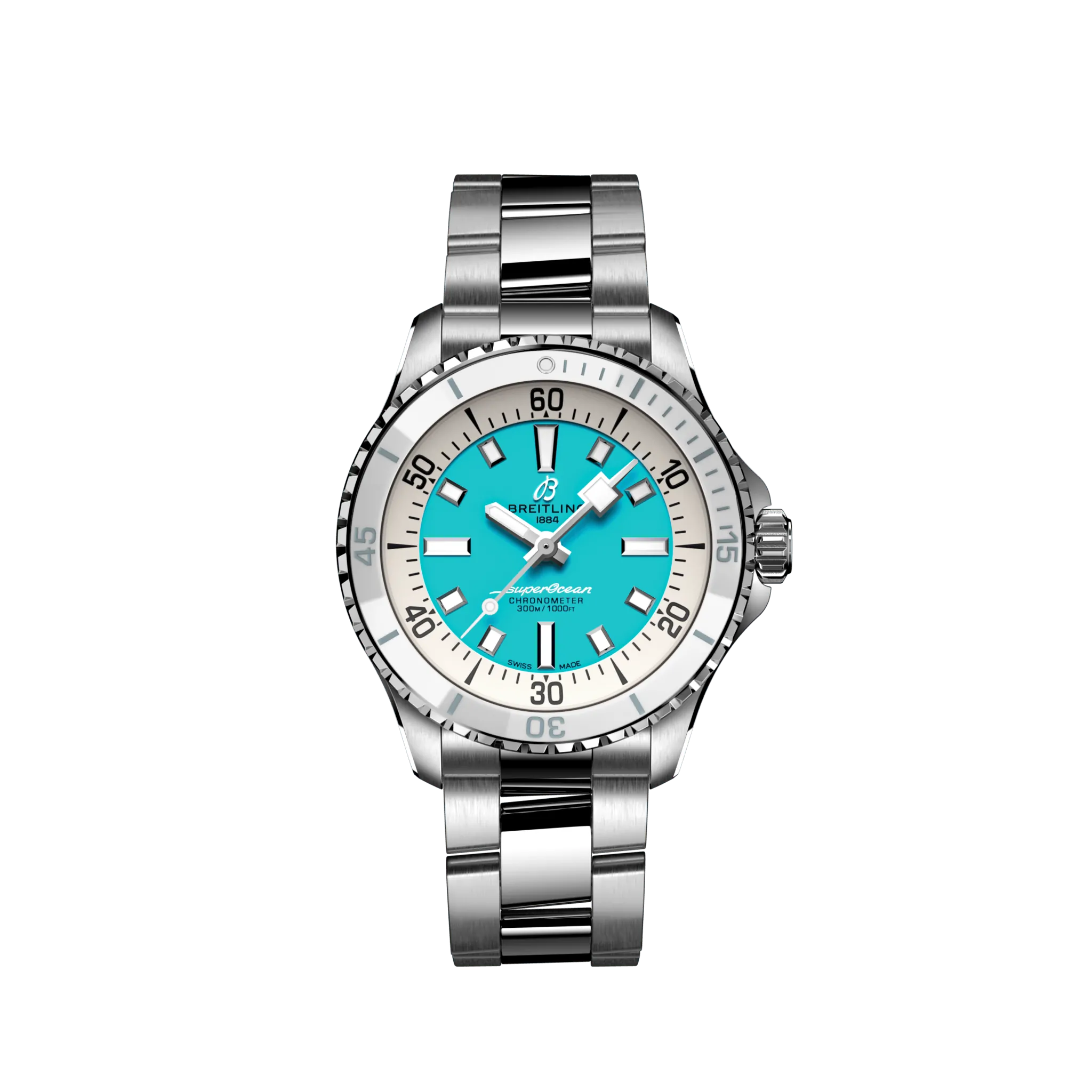 Breitling Superocean Automatic 36mm Stainless Steel Unisex Watch - Premium Luxury Product