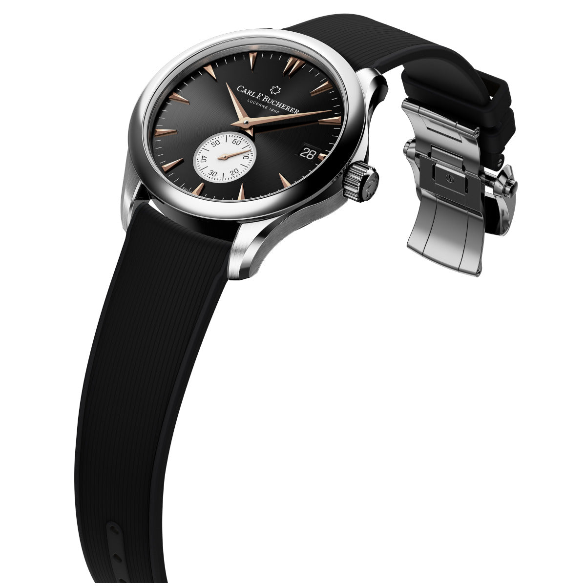 Carl F. Bucherer Manero Chronometer Stainless Steel Men's Watch - Premium Luxury Product