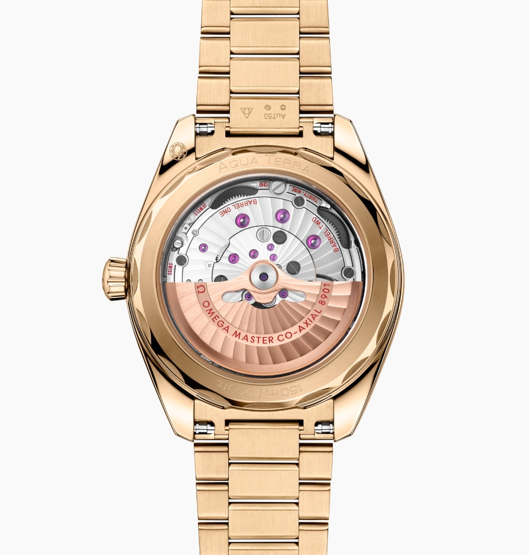 Omega Seamaster Aqua Terra Moonshine™ gold Men's Watch - Premium Luxury Product