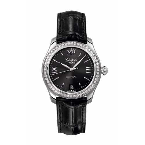 Glashutte Original Lady Collection Serenade Stainless steel & Diamonds Lady's Watch - Premium Luxury Product