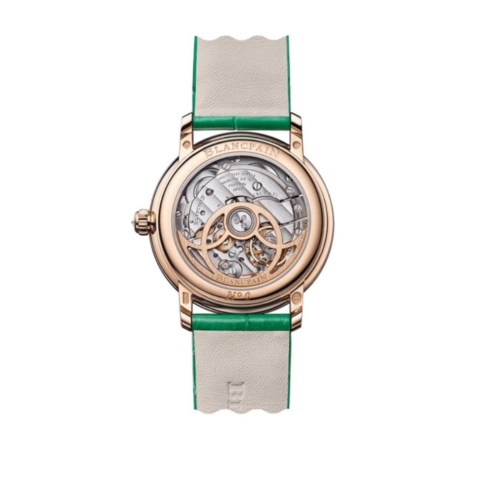 Blancpain Ladybird Colors Phases de Lune 18K Red Gold & Diamonds Lady's Watch - Premium Luxury Product