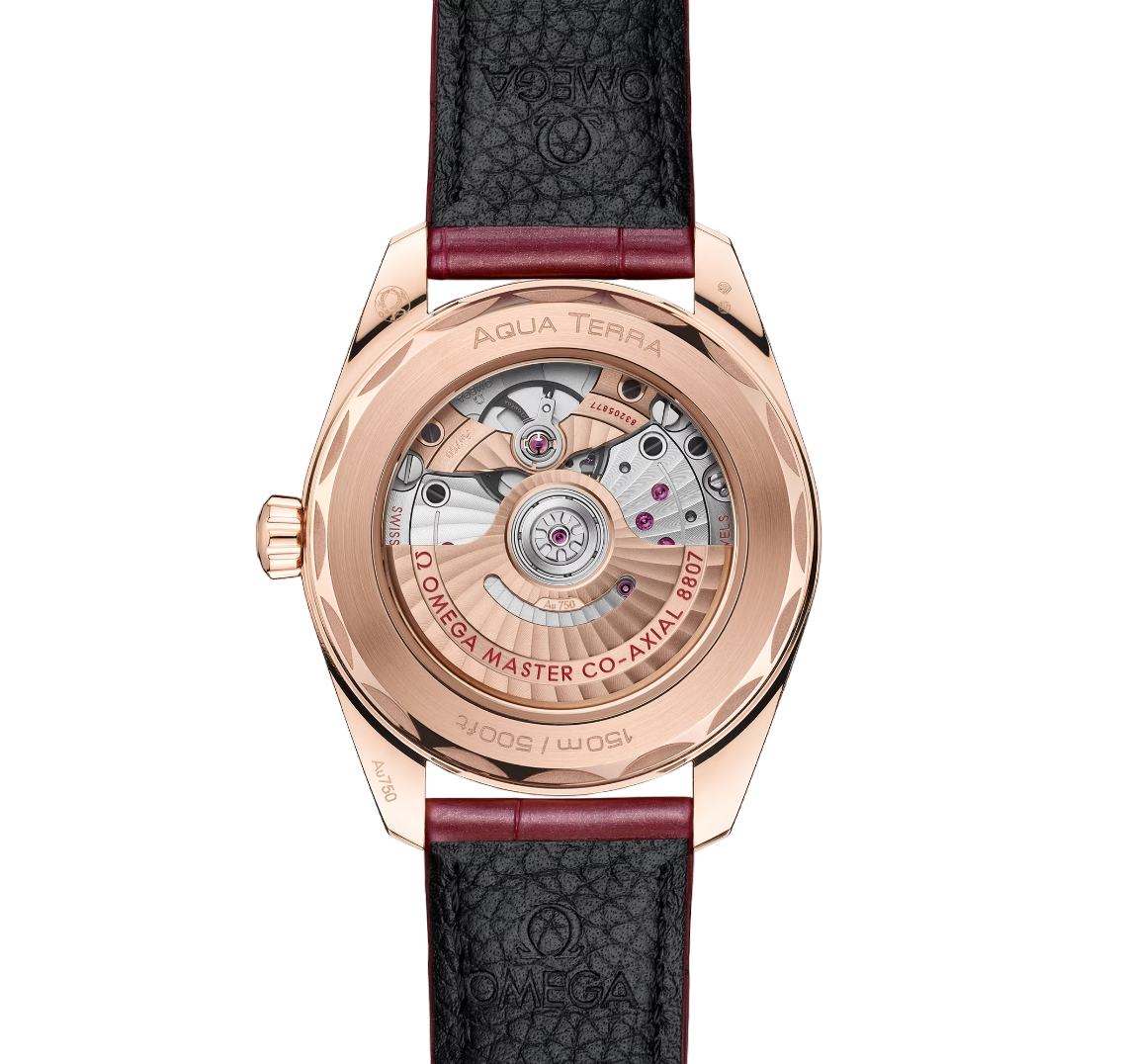 Omega Seamaster Aqua Terra Chronometer 18K Sedna™ gold & Diamonds Unisex Watch