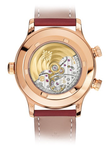 Patek Philippe Complications Calatrava Pilot Travel Time 18K Rose Gold Men's Watch