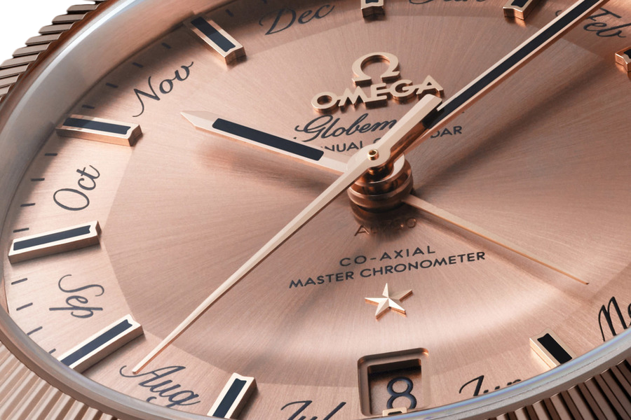 Omega Seamaster Constellation Globemaster 18K Sedna™ gold Men's Watch - Premium Luxury Product