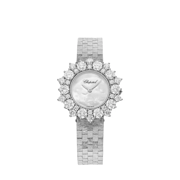 Chopard L'Heure Du Diamant 18k White Gold & Diamonds Lady's Watch - Premium Luxury Product