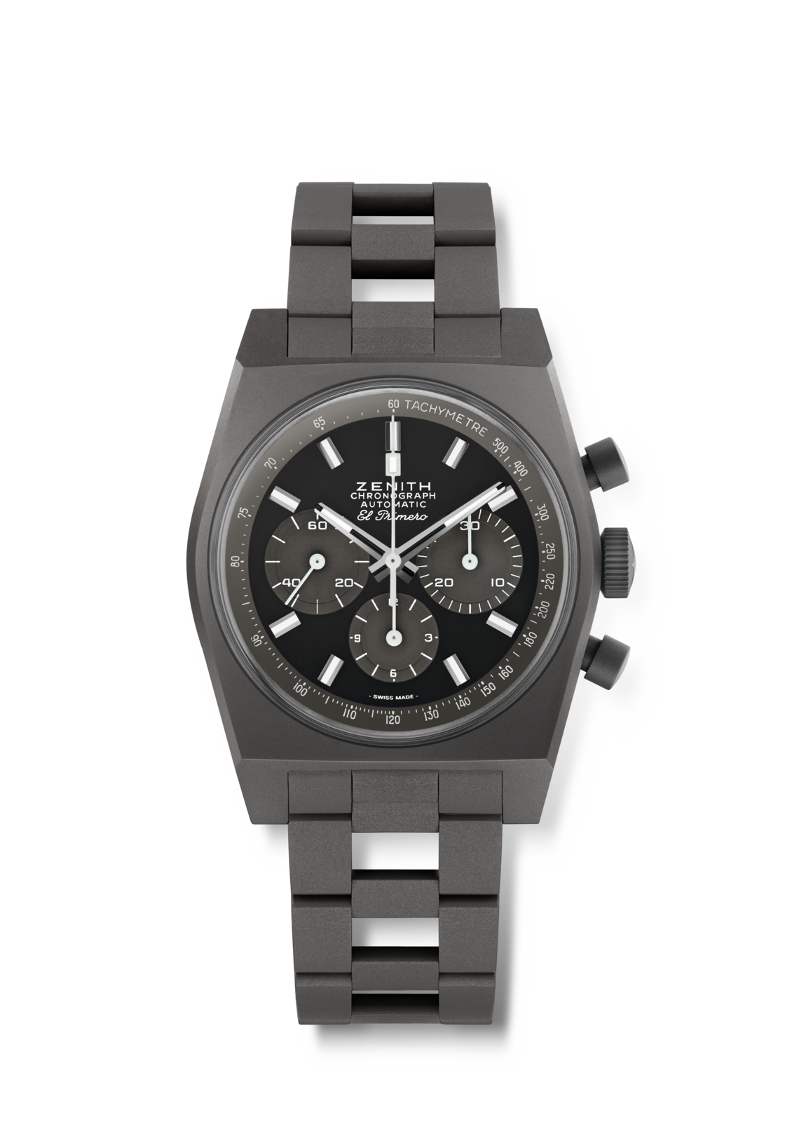 Zenith Chronomaster Revival Shadow Microblasted Titanium Men's Watch