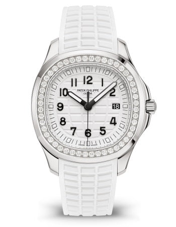 Patek Philippe Aquanaut Stainless Steel & Diamonds Ladies Watch