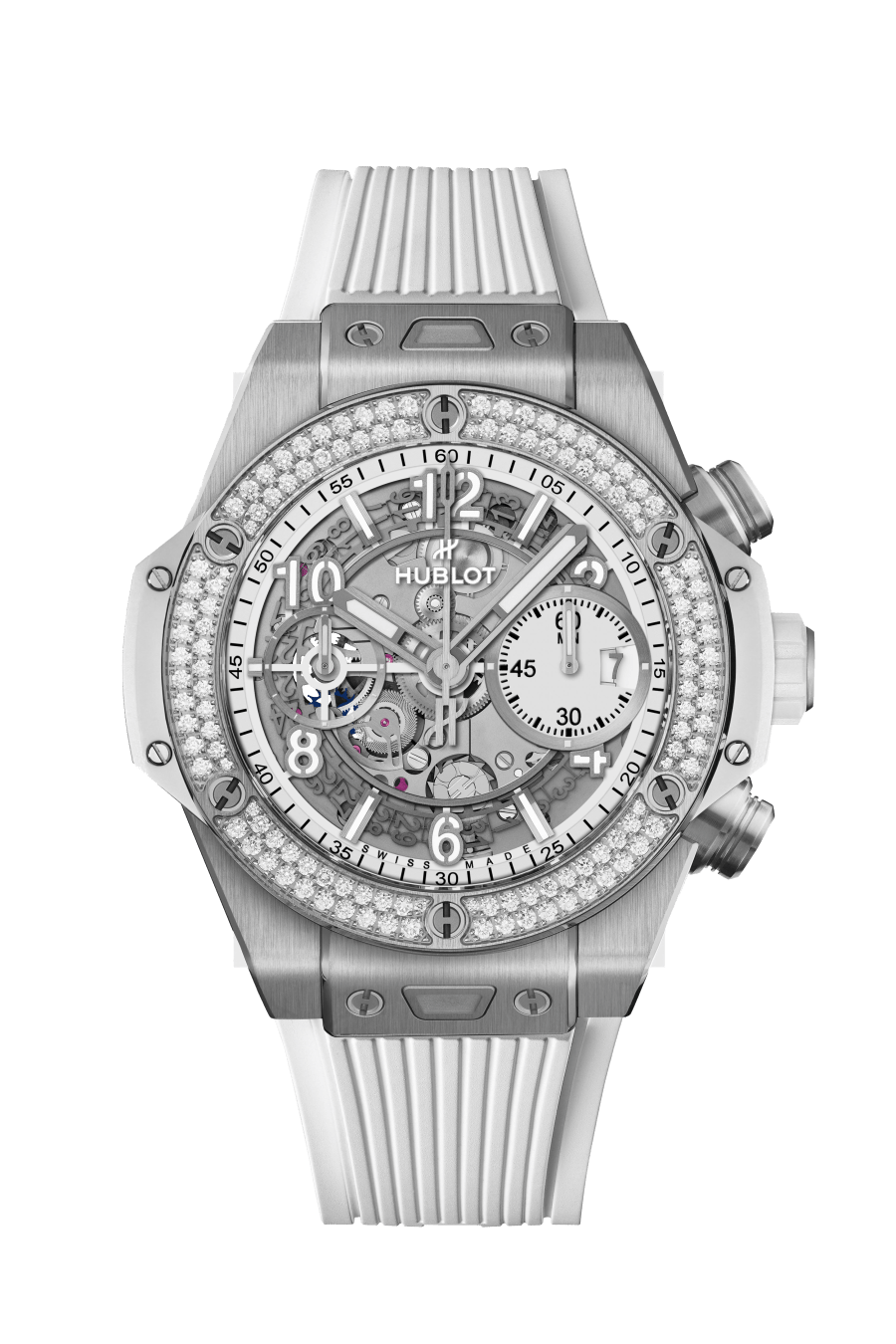 Hublot Unico Big Bang Titanium & Diamonds Men's Watch - Premium Luxury Product
