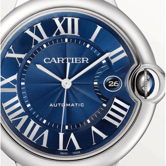 Cartier Ballon Bleu 42mm Stainless steel Men's Watch