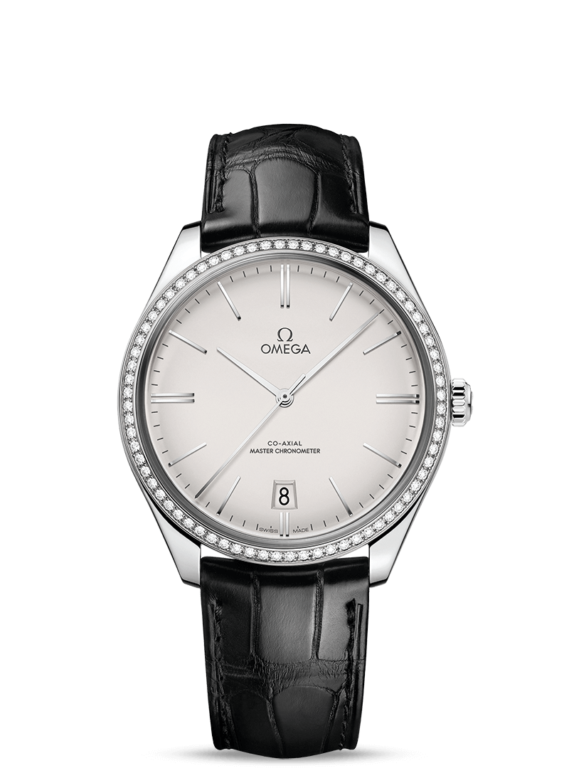 Omega De Ville Tresor Co?Axial Master Chronometer Stainless Steel & Diamonds Unisex Watch - Premium Luxury Product