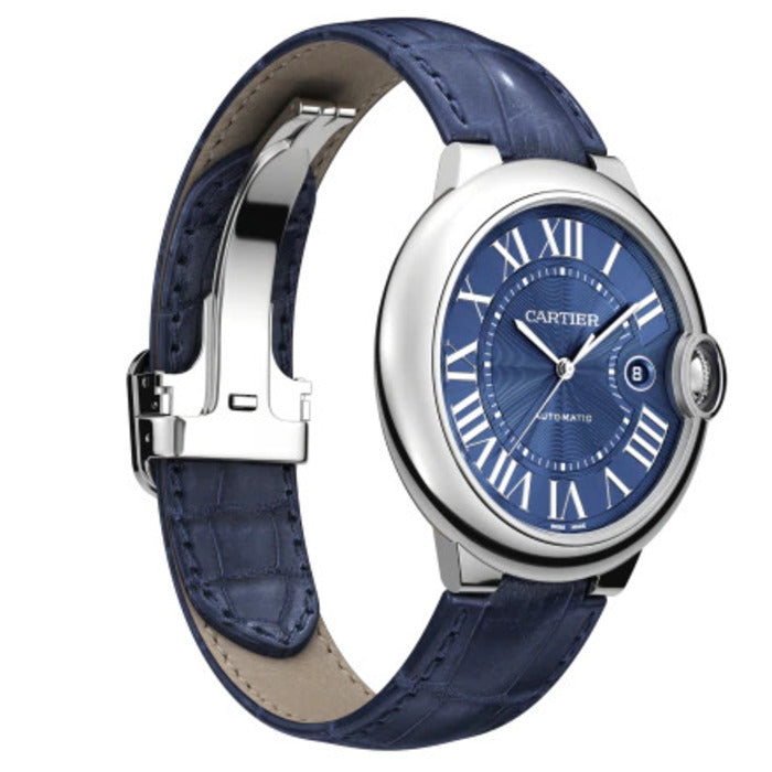 Cartier Ballon Bleu 42mm Stainless steel Men's Watch